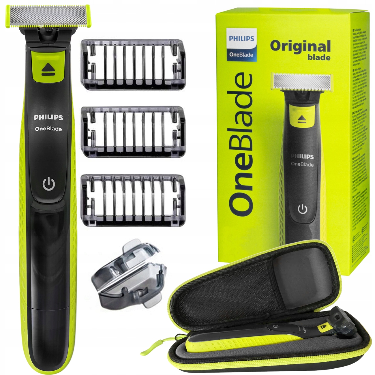 Holiaci strojček Philips One Blade + Púzdro